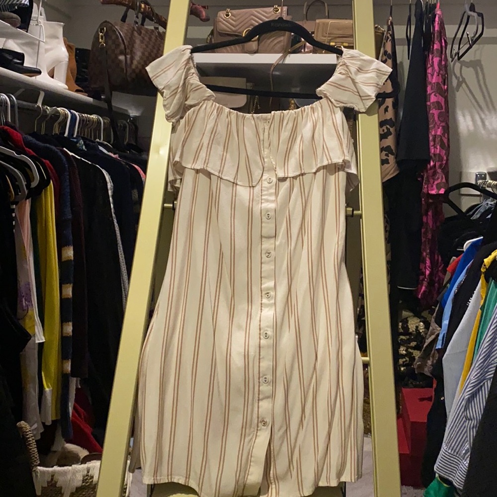 BP cute off shoulder dress